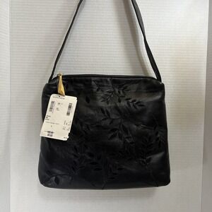 Gelson San Francisco Women's Leather Handbag Print Gold Hardware Nordstrom‎ $99